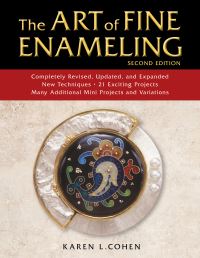 Book Cover for The Art of Fine Enameling by Karen L Cohen