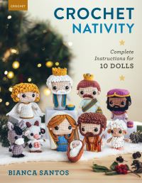 Book Cover for Crochet Nativity by Bianca Santos
