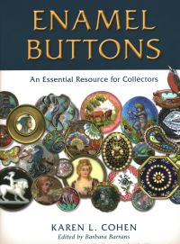 Book Cover for Enamel Buttons by Karen L Cohen