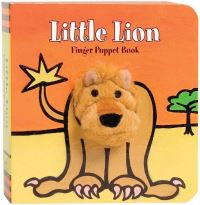 Book Cover for Little Lion Finger Puppet Book by Klaartje van der Put