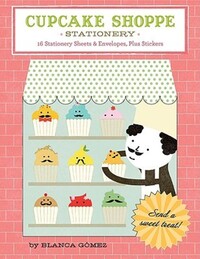 Book Cover for Cupcake Shoppe Stationery by Blanca Gómez
