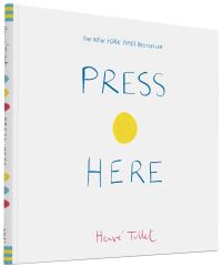 Book Cover for Press Here by Hervé Tullet