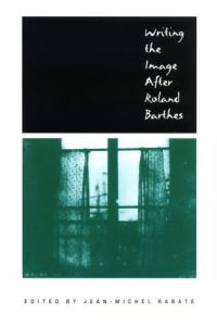 Book Cover for Writing the Image After Roland Barthes by JeanMichel Rabaté