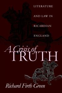 Book Cover for A Crisis of Truth by Richard Firth Green