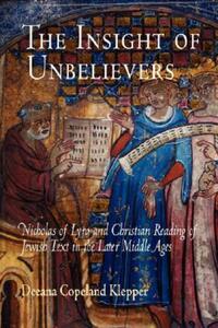 Book Cover for The Insight of Unbelievers by Virginia Burrus