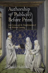 Book Cover for Authorship and Publicity Before Print by Daniel Hobbins