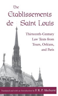 Book Cover for The Etablissements De Saint Louis by F R P Akehurst