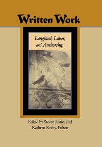 Book Cover for Written Work by Steven Justice, Kathryn Kerby-Fulton