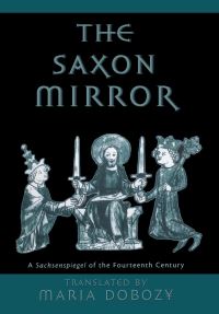 Book Cover for The Saxon Mirror by Maria Dobozy