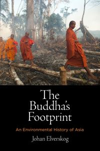 Book Cover for The Buddha's Footprint by Johan Elverskog