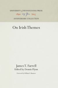 Book Cover for On Irish Themes by James T Farrell, Dennis Flynn
