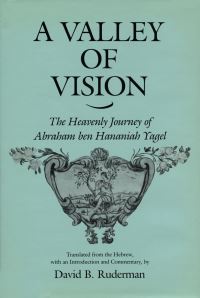 Book Cover for A Valley of Vision by Abraham ben Hananiah dei Galicchi Jagel, David B Ruderman