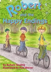 Book Cover for Robert and the Happy Endings by Barbara Seuling, Paul Brewer