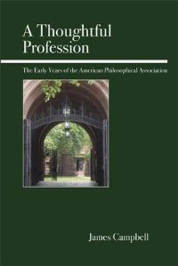 Book Cover for A Thoughtful Profession by James Campbell