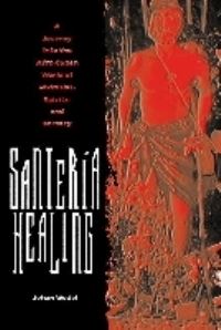 Book Cover for Santería Healing by Johan Wedel
