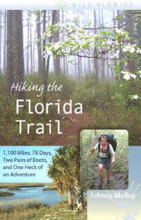 Book Cover for Hiking the Florida Trail by Johnny Molloy