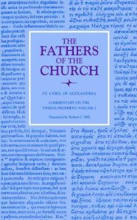 Book Cover for Commentary on the Twelve Prophets, Volume 1 by Saint Cyril of Alexandria