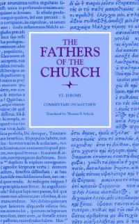Book Cover for Commentary on Matthew by Saint Jerome