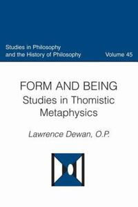 Book Cover for Form and Being by Lawrence Dewan