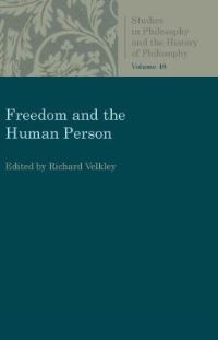 Book Cover for Freedom and the Human Person by Richard Velkley