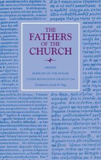 Book Cover for Homilies on the Psalms by Origen