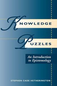 Book Cover for Knowledge Puzzles by Stephen Cade Hetherington