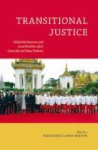 Book Cover for Transitional Justice by Alexander Laban Hinton