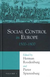 Book Cover for Social Control in Europe by HERMAN ROODENBURG, PIETER SPIERENBURG
