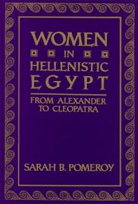 Book Cover for Women in Hellenistic Egypt by Sarah B Pomeroy