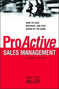 Book Cover for ProActive Sales Management by William Miller