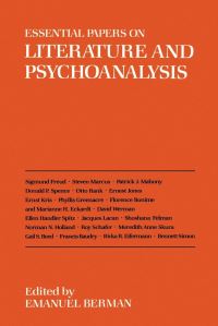 Book Cover for Essential Papers on Literature and Psychoanalysis by Emanuel Berman