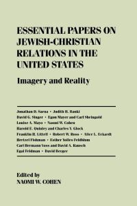 Book Cover for Essential Papers on Jewish-Christian Relations in the United States by Naomi W Cohen