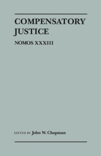 Book Cover for Compensatory Justice by John W Chapman