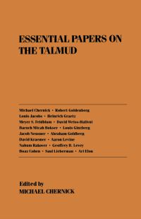 Book Cover for Essential Papers on the Talmud by Michael Chernick