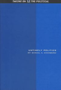 Book Cover for Untimely Politics by Samuel Allen Chambers