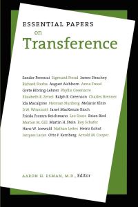 Book Cover for Essential Papers on Transference by Aaron H Esman