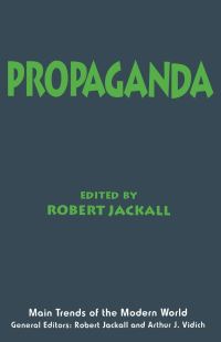 Book Cover for Propaganda by Robert Jackall