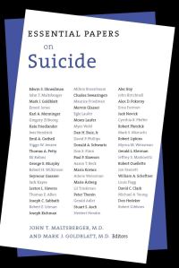 Book Cover for Essential Papers on Suicide by John T Maltsberger, Mark Goldblatt