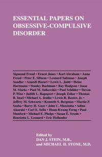 Book Cover for Essential Papers on Obsessive-Compulsive Disorder by Dan J Stein, Michael H Stone