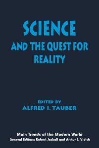 Book Cover for Science and the Quest for Reality by Alfred I Tauber