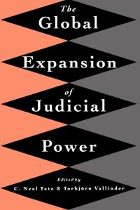 Book Cover for The Global Expansion of Judicial Power by C Neal Tate, Torbjorn Vallinder