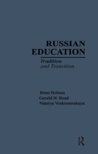 Book Cover for Russian Education by Brian Holmes, Gerald H Read, Natalya Voskresenskaya