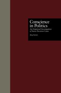Book Cover for Conscience in Politics by Jürg Steiner