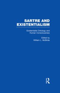 Book Cover for Existentialist Ontology and Human Consciousness by William Leon McBride