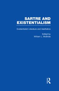 Book Cover for Existentialist Literature and Aesthetics by William Leon McBride