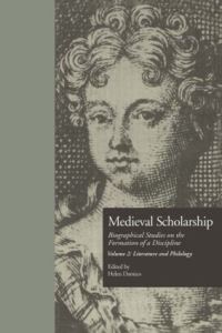 Book Cover for Medieval Scholarship Vol.2 Literature and Philology by Helen Damico, Donald Fennema, Karmen Lenz