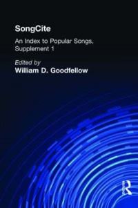 Book Cover for SongCite Supplement I by William D Goodfellow