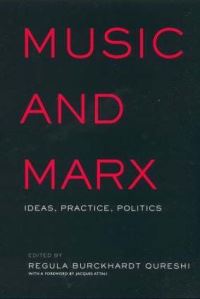 Book Cover for Music and Marx by Karl Marx, Regula Qureshi