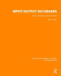 Book Cover for Input/Output Databases by Jay M Gould