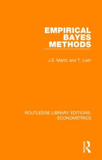 Book Cover for Empirical Bayes Methods by J S Maritz, T Lwin